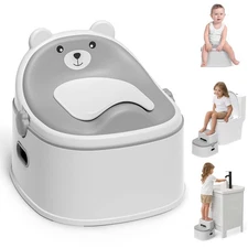 3-in-1 Potty Training Toilet, Portable Potty, Potty Training Seat and Toddler St