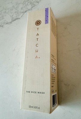 TATCHA The Rice Wash Cleanser (4 fl oz/120 mL), Brand-New-In-Box and Sealed