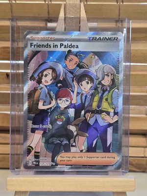 Friends In Paldea 137/131 FA Trainer - PRE EN Prismatic Evolution Pokemon - NM/M