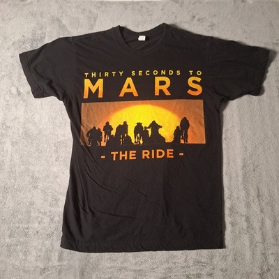 Thirty Seconds To Mars Shirt Kings And Queens Europe Tour 2010 Rock Band Medium 