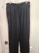 MENS PEARL ZUMI INFINITY ANKLE ZIP WARM UP PANTS SIZE L NWT