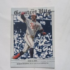 2026 Topps '25 Greatest Hits #GH12 Byron Buxton Minnesota Twins