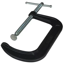 CM Series 6 In. Capacity Drop Forged C-Clamp with 3-1/2 In. Throat Depth