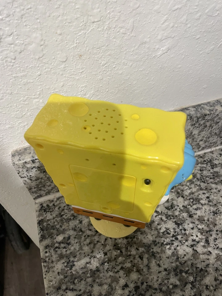 Bob Esponja Oracle 2004 Mattel Faça uma Pergunta 8 Bolas Vintage FUNÇÕES TESTADAS - Imagem 4 de 4