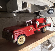 Vintage Tonka Ramp Hoist Tow Truck W Nylint Toy Car Vehicle Collectible