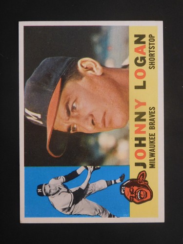 Johnny Logan #205 1960 Topps card