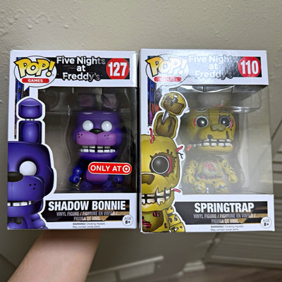 Funko Pop! Games Five Nights at Freddy s Shadow Bonnie 127 Springtrap 110 2pk