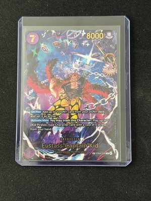 Eustass ''Captain'' Kid SP EB04-039 OP14 The Azure Sea's Seven One Piece TCG ENG
