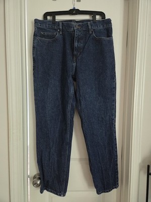 Harley-Davidson Men's Straight Leg Blue Jeans 38x30