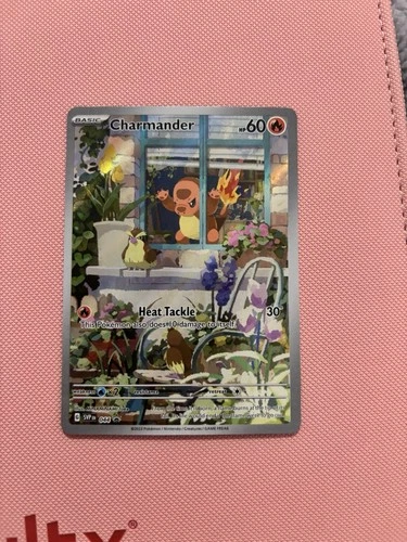 Pokemon TCG Charmander 044 Black Star Promo Full Illustration Art