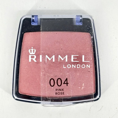 RIMMEL London Powder Blush #004 PINK ROSE 0.14oz NEW/ Factory Sealed