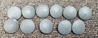 11 Original WW2 German Military Tunic Button Field Gray Painted