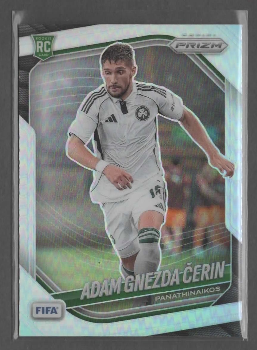 2026 Prizm FIFA Soccer Adam Gnezda Cerin Silver Prizm
