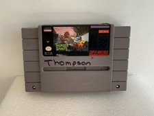 Thunder Spirits AUTHENTIC WORKS (Super Nintendo Entertainment System, 1992) SNES