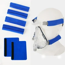 6PCS Headgear Mask Strap Comfort Pads Cover Wraps For CPAP Supplies Washable