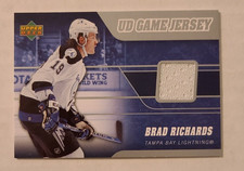 2006-07 Upper Deck - Game Jerseys #J-RI Brad Richards MEM Lightning