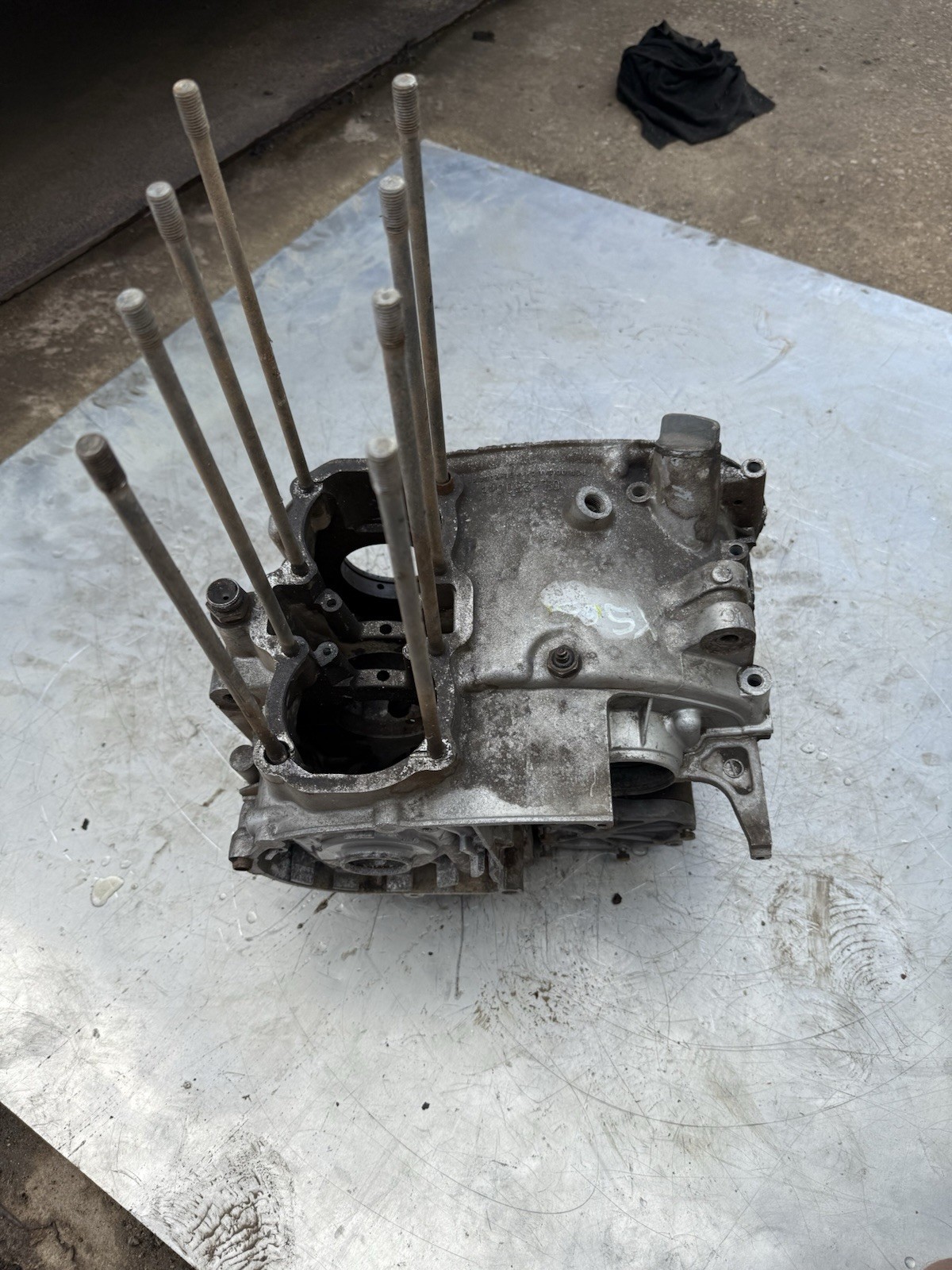 Yamaha XS650 XS 650 Engine Case Motor Set Cases Bottom End Oem Genuine