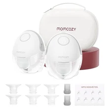Momcozy Mobile Style Hands-free Slim Breast Pump M6