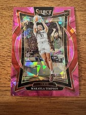 2025 Panini Select WNBA- Makayla Timpson #87 Pink Ice Prizm (RC)