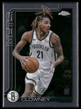 Noah Clowney 2025-26 Topps Chrome #23 Brooklyn Nets