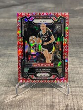 2024 WNBA Monopoly Prizm - Kate Martin - SSP Cracked Ice Free Parking Prizm RC