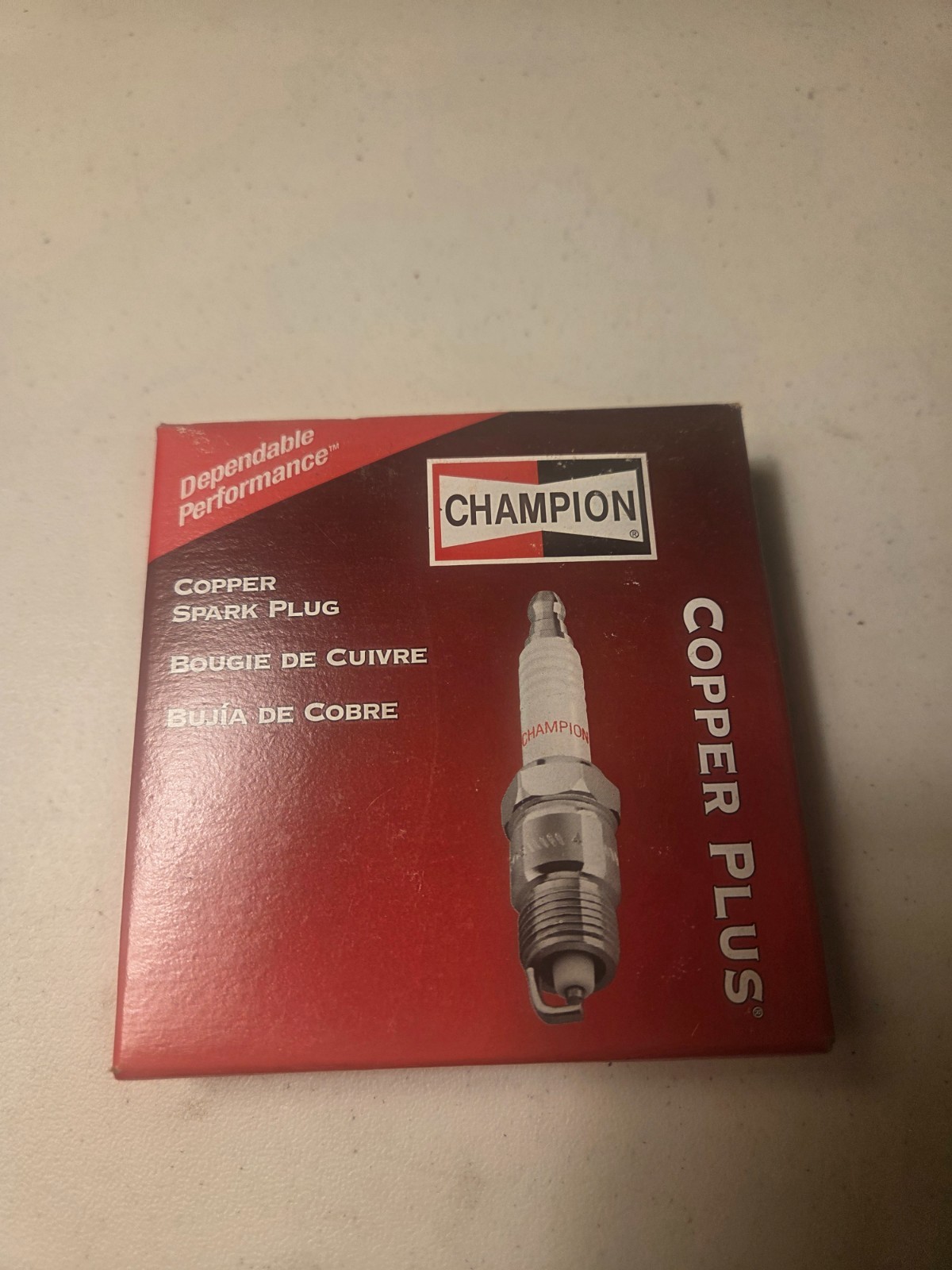 SET OF FOUR Champion RC12ECC Stock. No 438 Spark Plugs