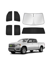 Sunshades for Dodge Ram 1500 2019-2025 2026 Accessories Windshield Sun Shade ...