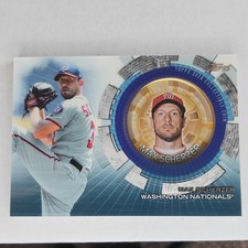 2020 Topps Update Series Topps Baseball Coins Max Scherzer Nationals #TBC-MS