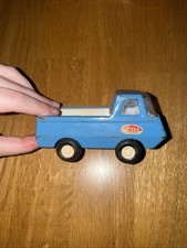 Vintage 1960s Tonka Blue Mini Pickup Truck Pressed Steel Toy USA