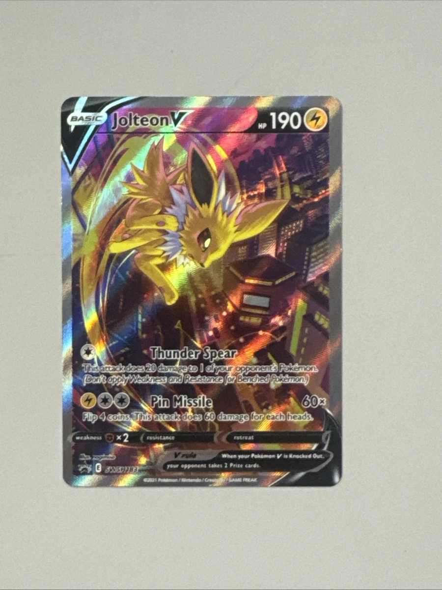 jolteon v pokemon card value Full Art/Jolteon (177) 2021 Sword & Shield Evolving Skies SWSH151 / Promo Card Type / HP / Stage PSA 10 Pokemon Jolteon V