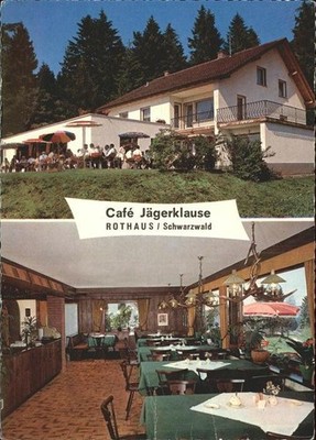 Rothaus Grafenhausen Cafe Jägerklause Gastraum