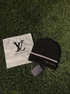 Black Louis Vuitton Beanie