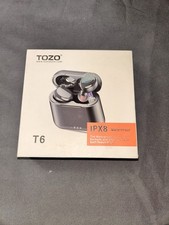 Tozo T6 IPX8 Waterproof Earbuds And Charging Base Pink