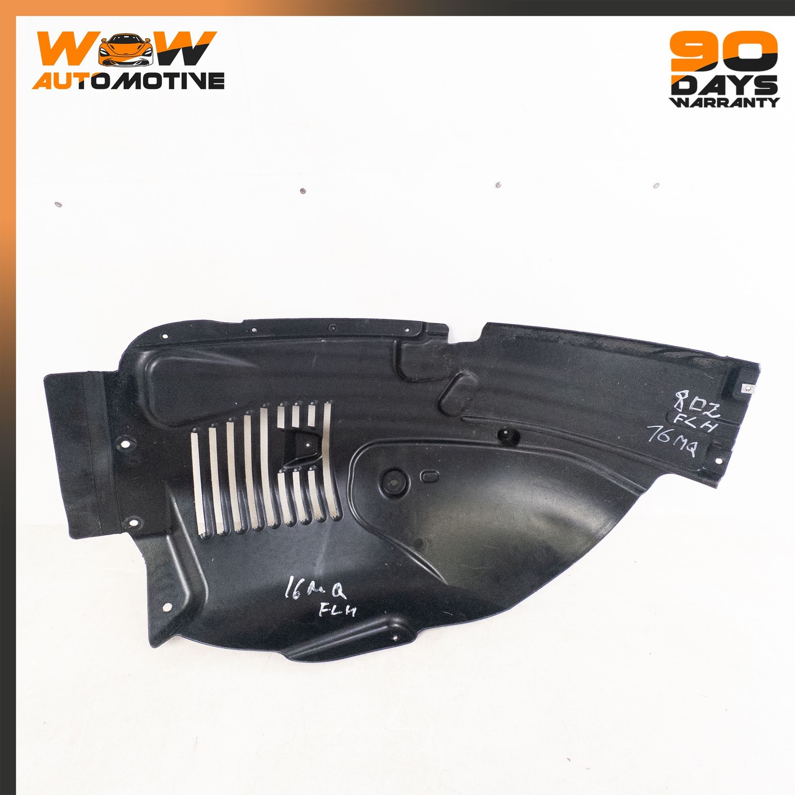 13-19 MASERATI QUATTROPORTE S Q4 FRONT LEFT FENDER LINER SPLASH SHIELD OEM