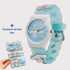 Cinnamoroll Sanrio Kids Watch Blue New Kawaii Silicone