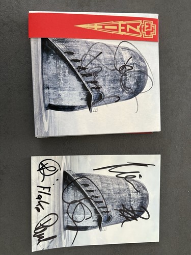 Rammstein Album Zeit CD - Handsigniert Von Till Lindemann Persönlich - Bild 4 von 4