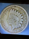 1905 INDIAN HEAD PENNY~ VERY GOOD CONDITIONS~RARE OLD US 1 CENT COIN~FREE SHIP!