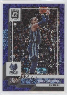 2022 Panini Donruss Optic Fast Break Purple Prizm 3/99 Dillon Brooks #200 0nr3