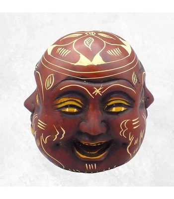 Statuette bouddhiste en résine Tête de Bouddha-eo TETEB1 - Photo 1/4