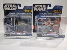 Star Wars Micro Galaxy Squadron Launch Edition TIE Fighter & Ginivex Starfighter