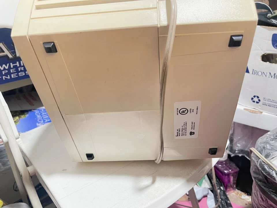 Filtro purificador de aire Honeywell 17000-S Off White QuietCare True HEPA 3 velocidades (BR) Foto 3 de 4