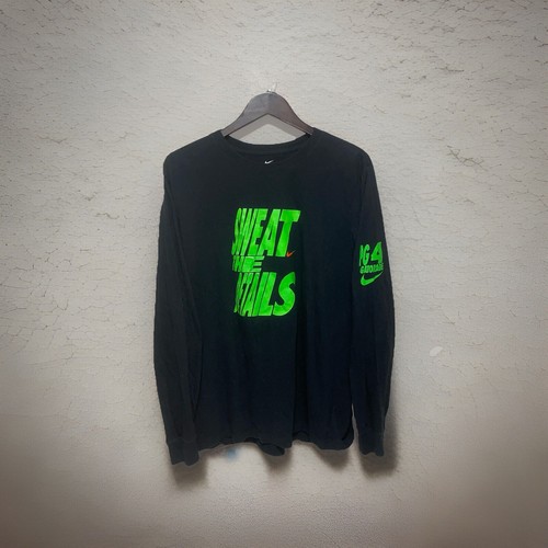 Camiseta Nike Manga Larga Negra Y Neón Para Hombre XL PG4 Gatorade “Suda los Detalles” - Imagen 2 de 8