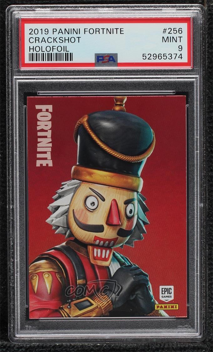 2019 Panini Fortnite Holofoil Crackshot #256 PSA 9 MINT ne4