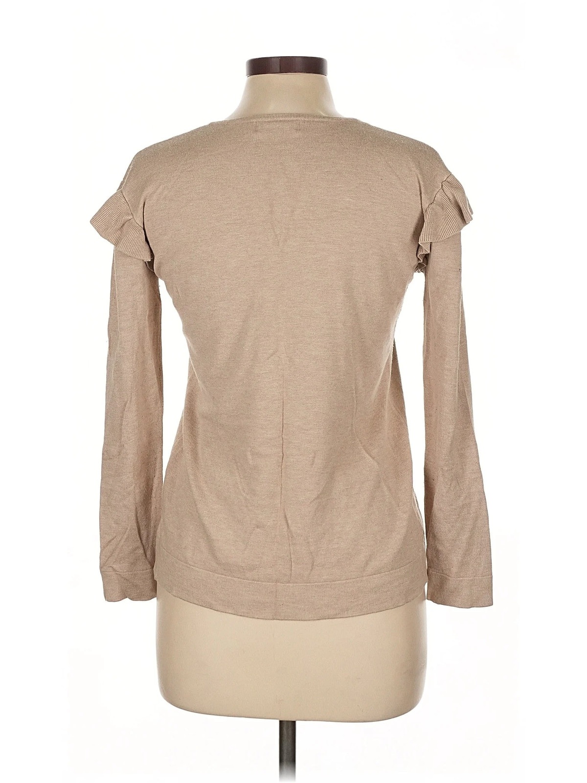 Calvin Klein Women Brown Pullover Sweater L thumbnail 2