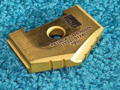 Walter Waukesha Spade Drill Insert P6100.A.1.375-HSSTN  1522-0124C 1-3/8'' x1/8