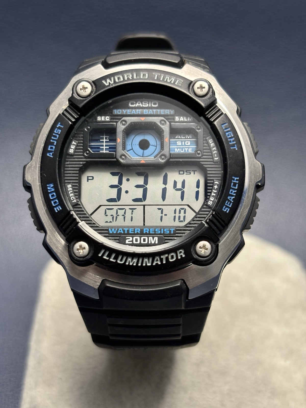 CASIO SPORT Mod. ILLUMINATOR WORLDTIME - XL STRAP main image 1