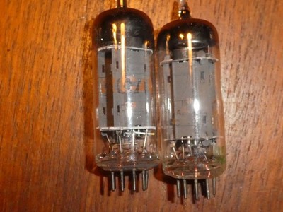 1 Paar 12BH7 US-NOS (New Old Stock)  General Electric, RCA ..., insg. 5 Paare