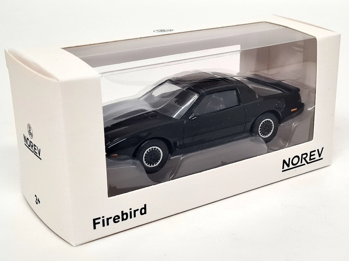Hot Wheels Elite 1:43 – Pontiac Trans Am KARR (K.A.R.R.) De Knight Rider – Noir Et Argent – Collectionneur