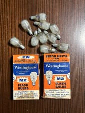 READ DESCRIPTION Westinghouse M2 Flash Bulbs