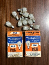 READ DESCRIPTION — Westinghouse M2 Flash Bulbs